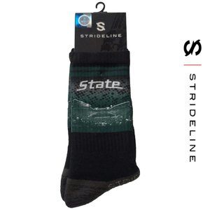 Strideline Michigan State East Lansing Socks NWT